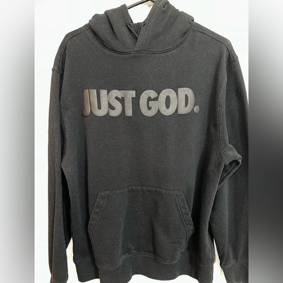 God is Dope Other - Just God / God is Dope Hoodie, L, Black